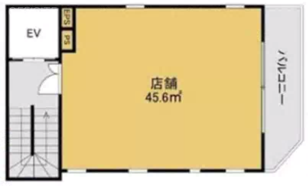 渋谷ビル3F 間取り図