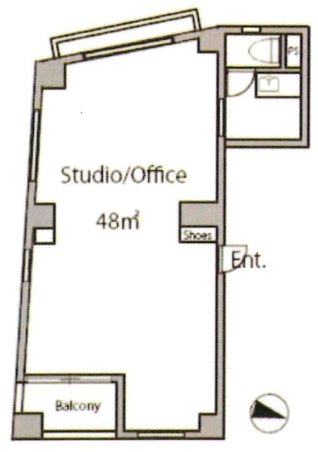 JLBグランエクリュ三軒茶屋301 間取り図