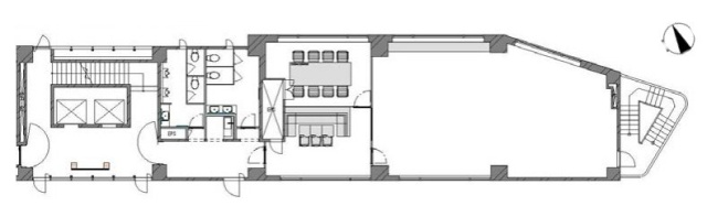 THE TERRACE TSUKIJI6F 間取り図