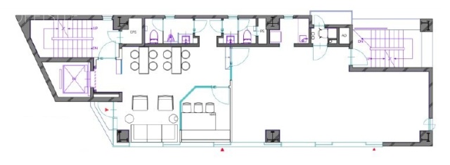 JP-BASE京橋4F 間取り図