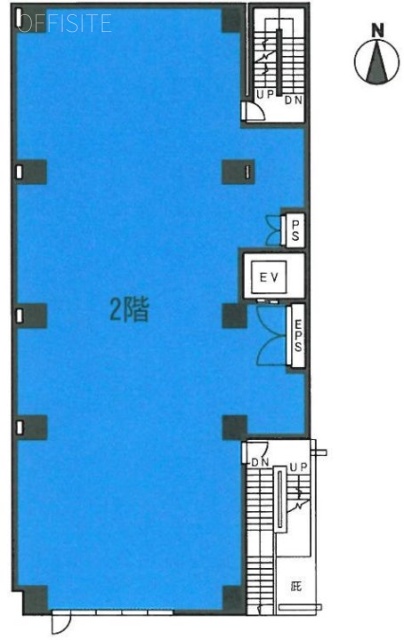 BOXRAKIBA(ボクサールアキバ)2F 間取り図