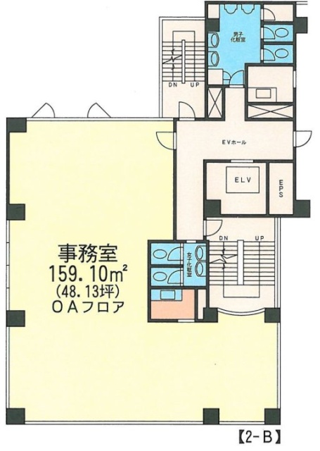 品川MSビルB 間取り図