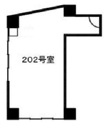 大塚中央ビル202 間取り図