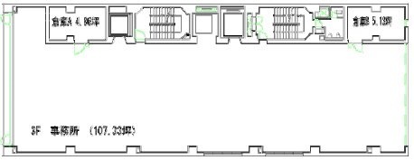 岩清日本橋ビル3F 間取り図