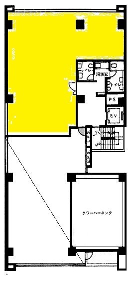 港陽ビル8F 間取り図