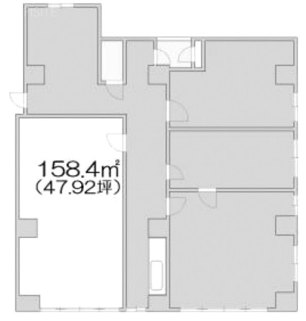 シャトレ代官山205 間取り図