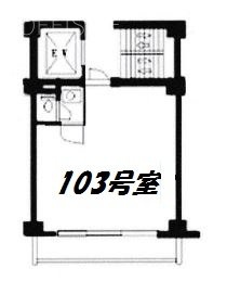 ニュー青山ビル103 間取り図
