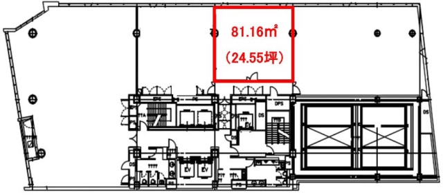 パシフィックマークス川崎5F 間取り図