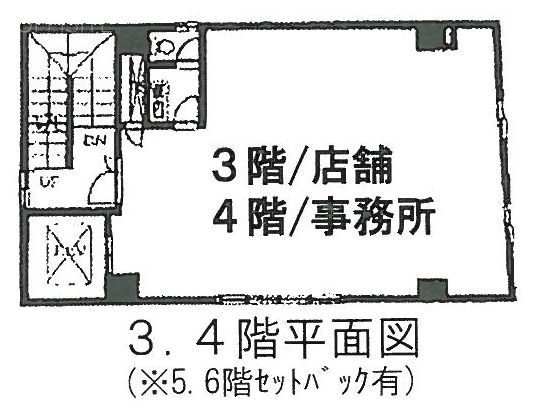 アイカワプラザビル5F 間取り図