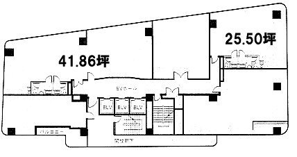 曙町新井ビル1303 間取り図