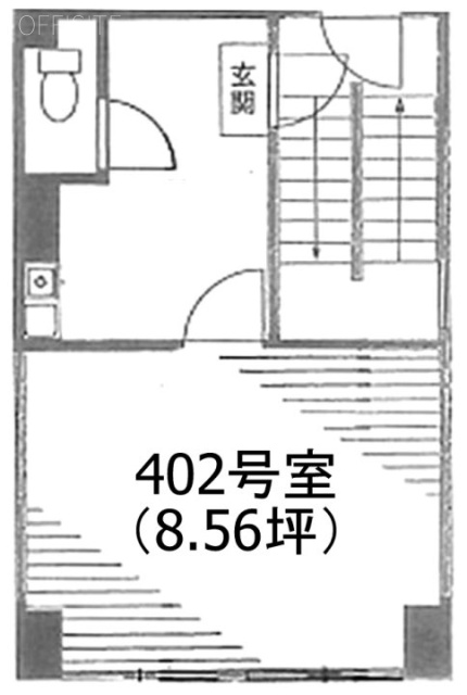 プランドール赤坂402 間取り図