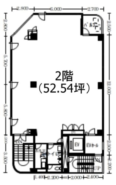 プラスワンビル2F 間取り図