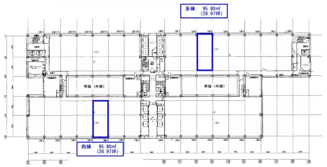 タイム24ビル東 間取り図