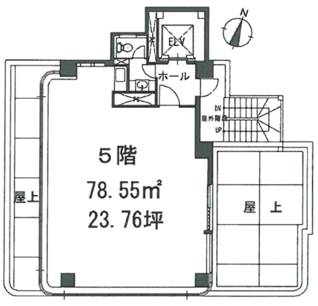 TSK笹塚ビル5F 間取り図