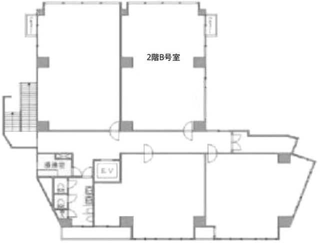 セゾン代官山B 間取り図