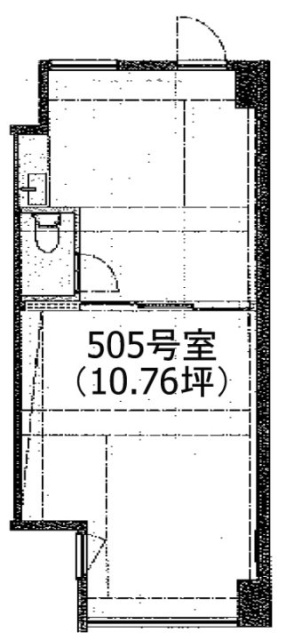 クロス・スクエアNAKANO505 間取り図