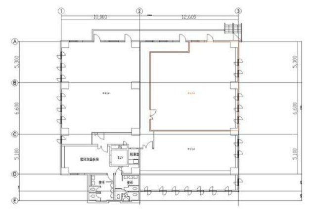 第二林ビル4F 間取り図