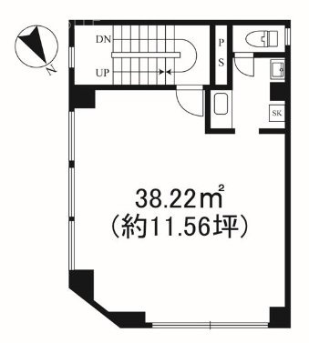山崎ビル2F 間取り図