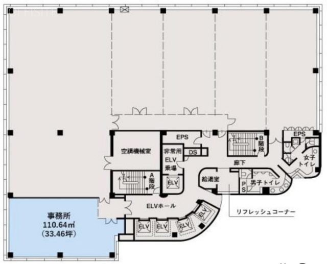 立川ビジネスセンタービル2 間取り図