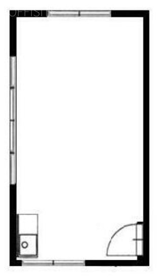 秋葉原再開発ビル301 間取り図