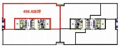 芝パークビルA館 間取り図