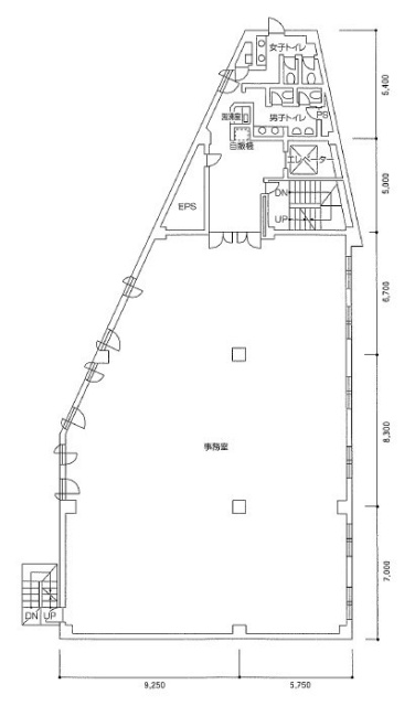 寿パークビル7F 間取り図