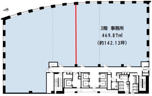 KDX浜松町プレイスB 間取り図