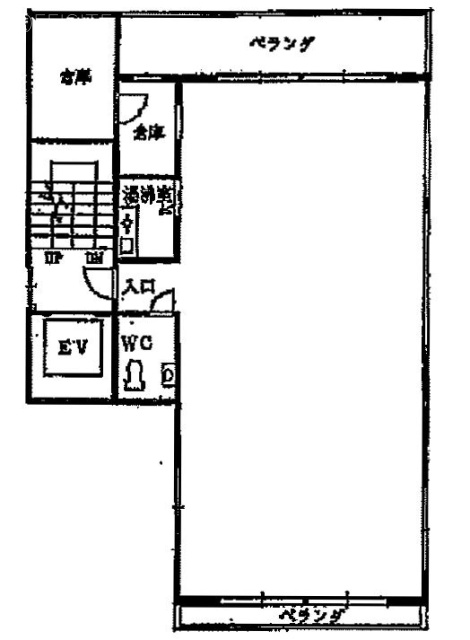ル・グラシエルBLDG.55F 間取り図