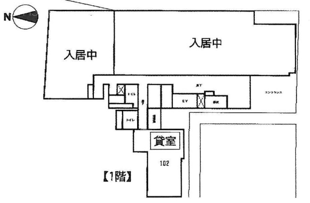 新宿タツミビル102 間取り図