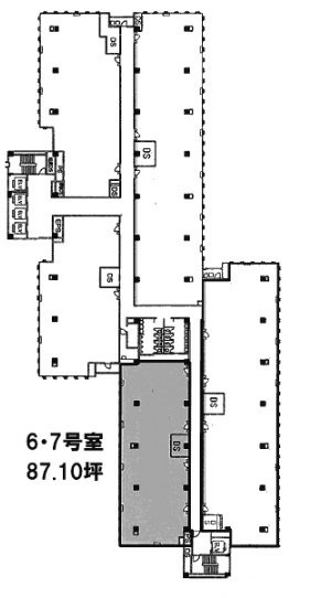 田町きよたビル6・7 間取り図