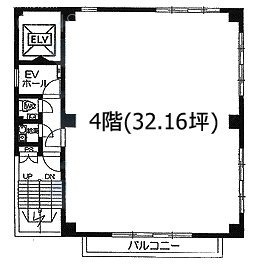 立川NXビル4F 間取り図