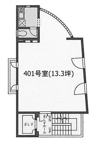 AVANCER AZABU401 間取り図