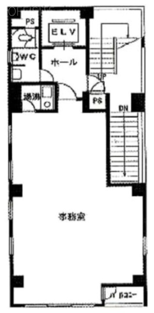 東ビル2F 間取り図