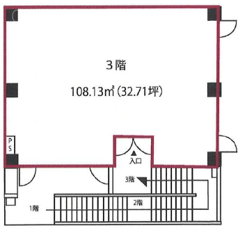 ANDOSビル3F 間取り図