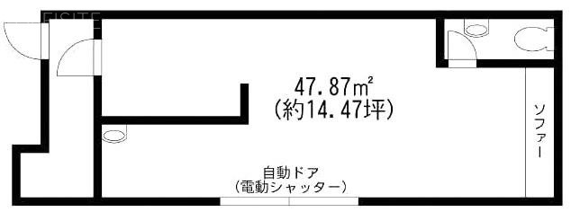 ファーマシティビル1F 間取り図