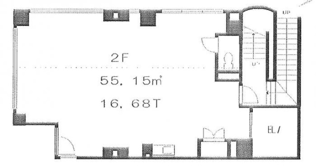 英ビル2F 間取り図