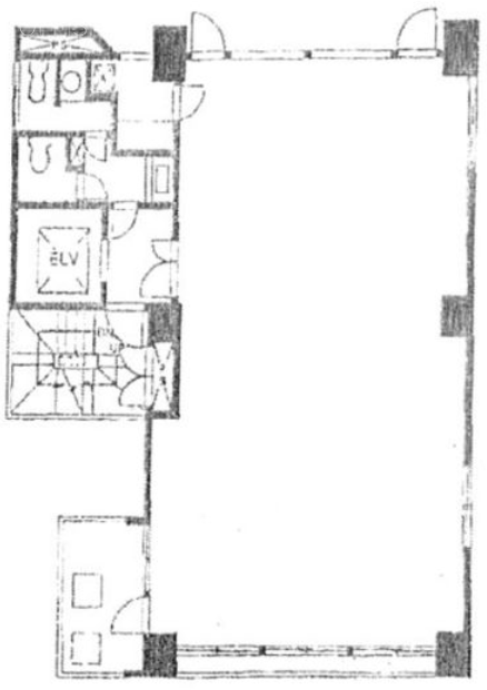 服部ビル6F 間取り図