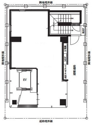 ザ・シティ日本橋人形町1F 間取り図