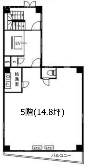 大藤ビル5F 間取り図