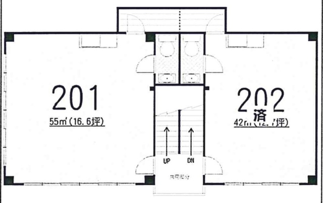 須藤ビル201 間取り図