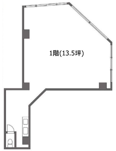 柳ビルB 間取り図