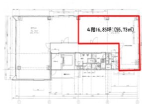 TS-3ビル4F 間取り図