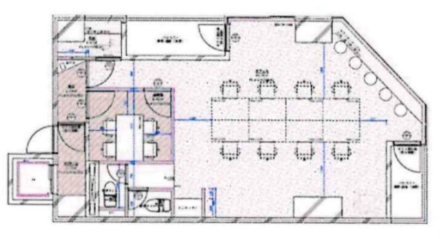 ノア大手町901 間取り図