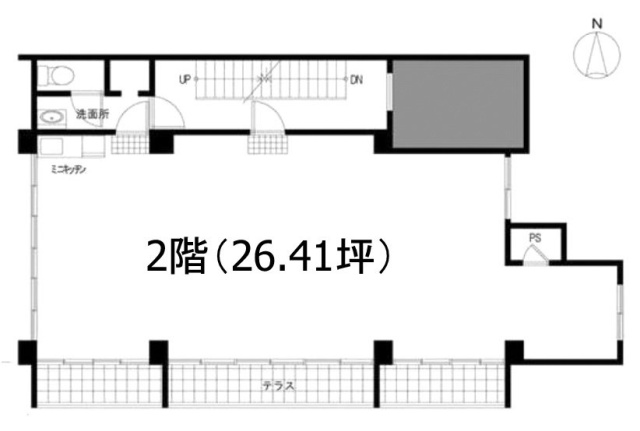 ピカソビル2F 間取り図