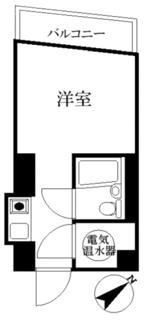 ハイツ芝大門ビル410 間取り図