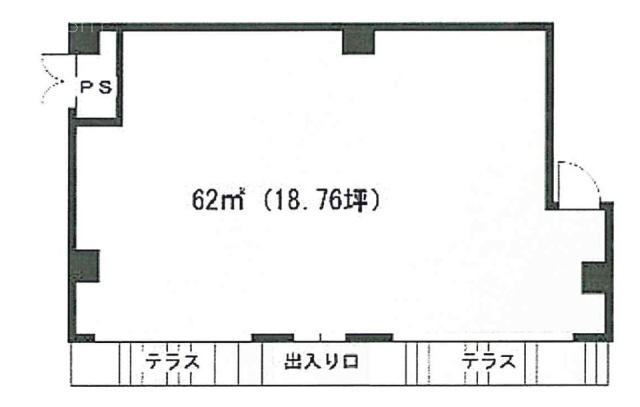 ヴィラタナカビル1F 間取り図