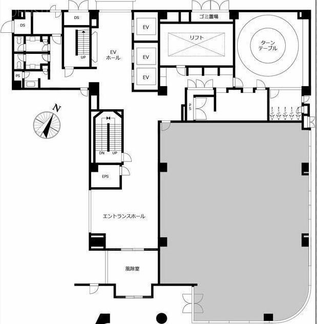 VORT新横浜1F 間取り図