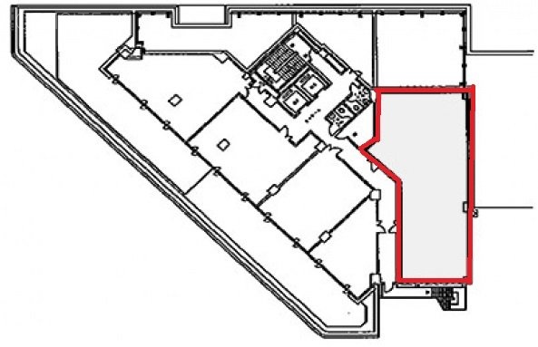 五番町グランドビル9F 間取り図