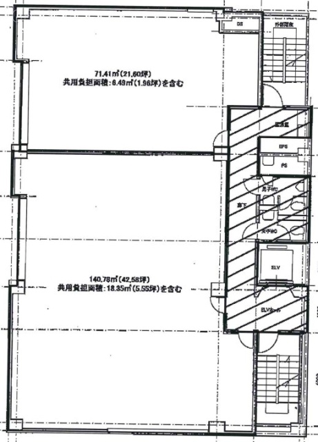 清月堂本店ビル6F 間取り図