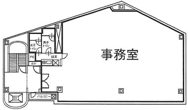 桜ヶ丘富澤ビル4F 間取り図